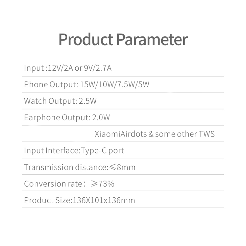 Multifunctional Wireless Charger Three In One Charging Base For Iphone Android Phone Watch Headset