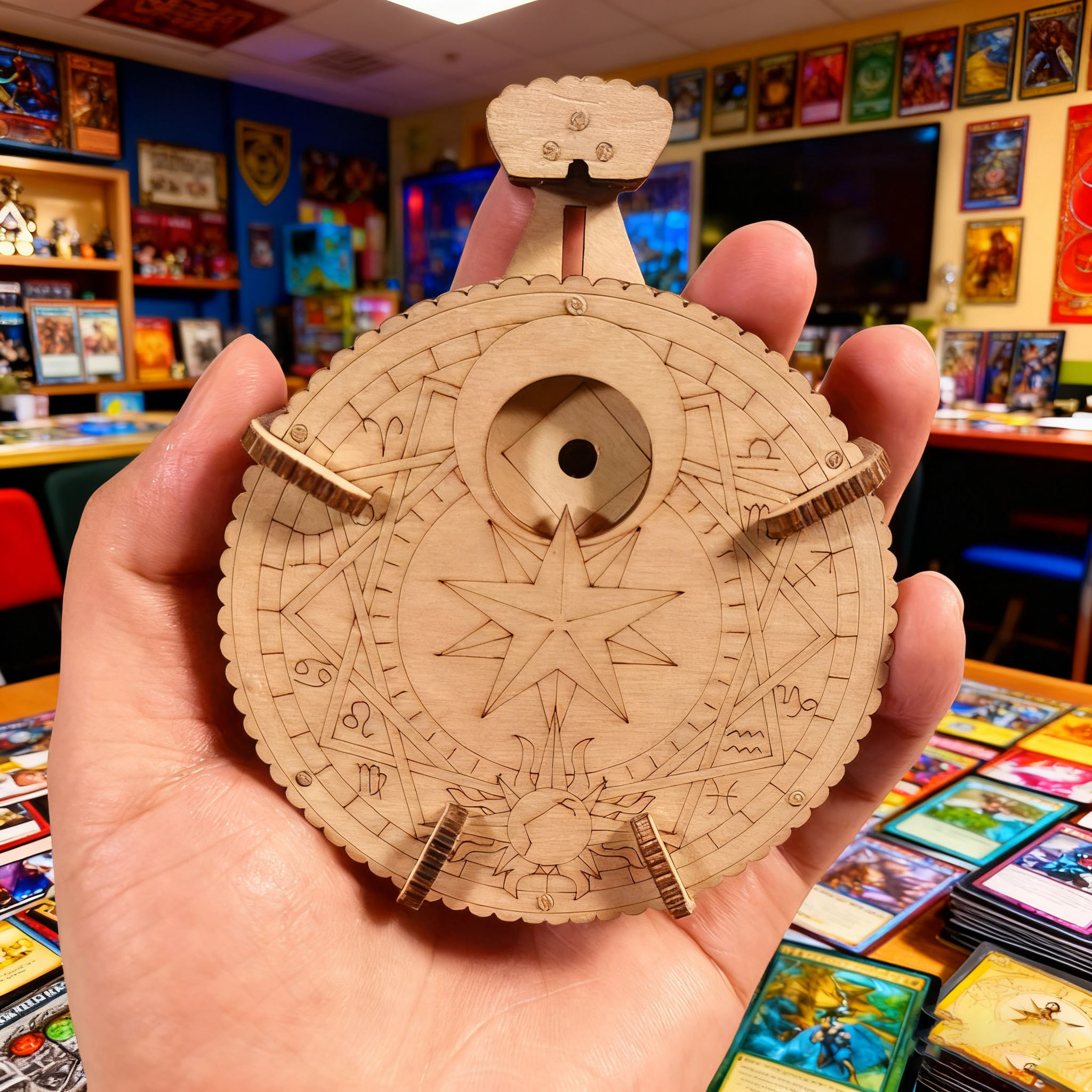 DIY Wooden Dice Model Kit 3D Puzzle Construction Fun Set Wooden Building Blocks The Ideal Birthday