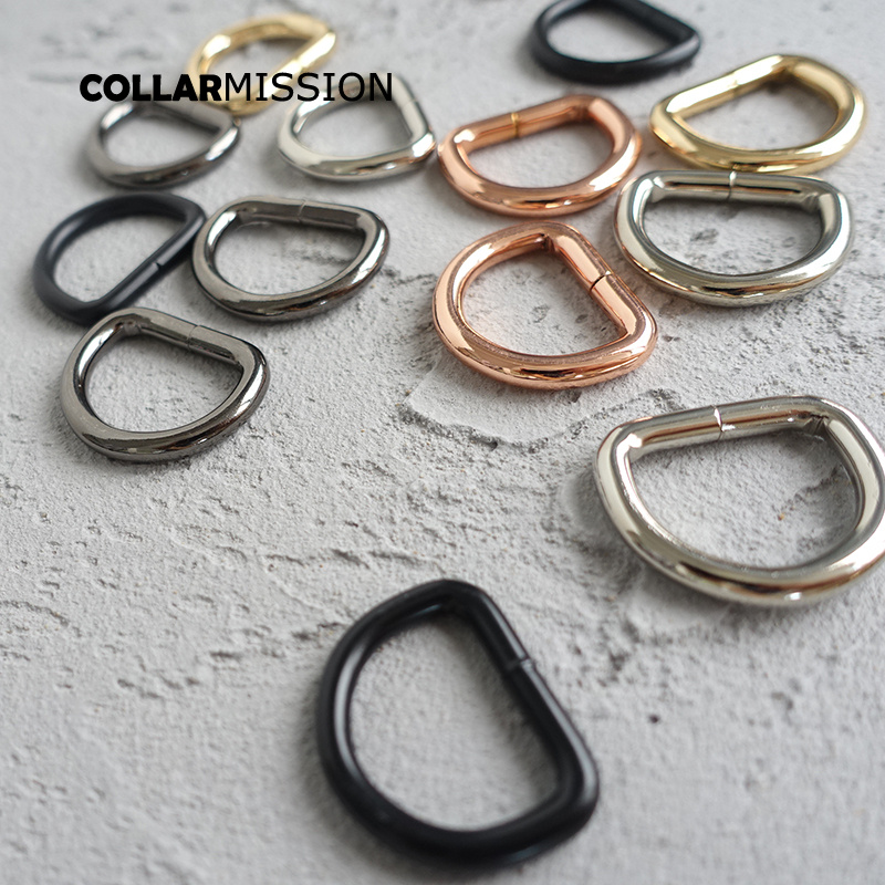 Sacs de cerclage en sangles 10 pièces/lot | Bagues D 25mm, sacs de vêtement 30mm accessoire de détail 15mm, anneau plat en métal non soudé 20mm