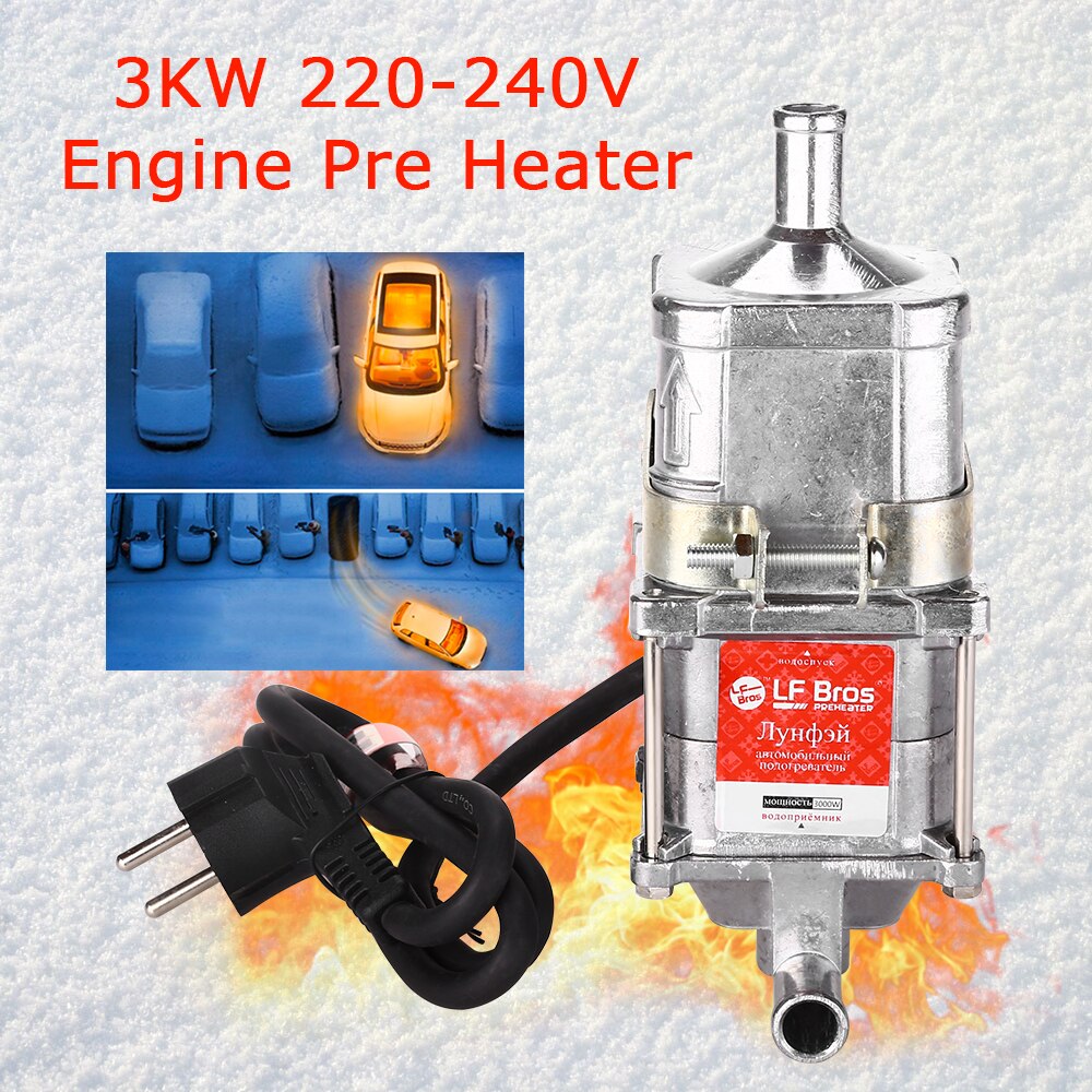 220-240V 3000W Car Engine Heater Preheater Coolant Heating Air Parking Heater