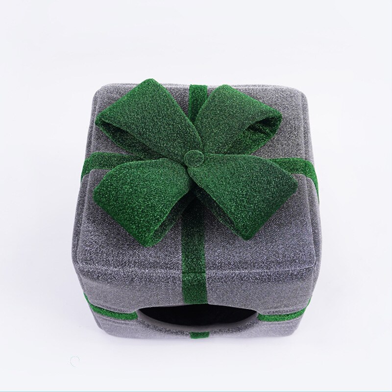 The Latest Pet Christmas Box Cat House Cat House Cat House Closed Cat House Four Seasons Warm Dog House