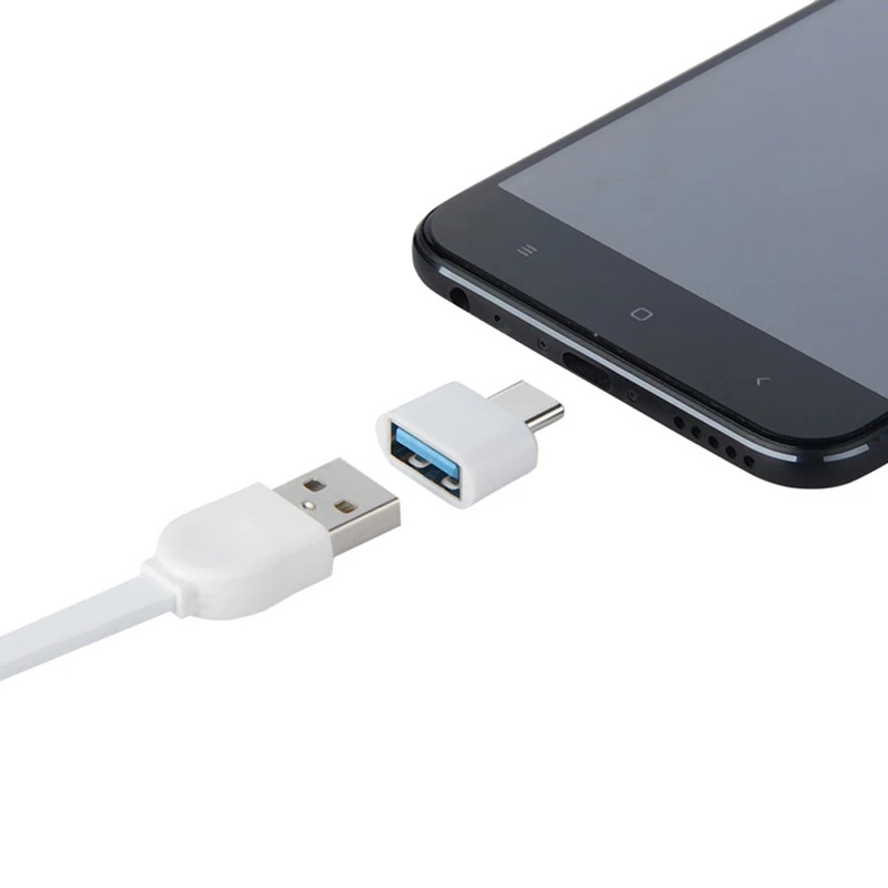 OTG Type C To USB 2.0 OTG Adapter USB C to USB 2.0 Converter Universal Male To Female Adapter Connector For Android Smartphones