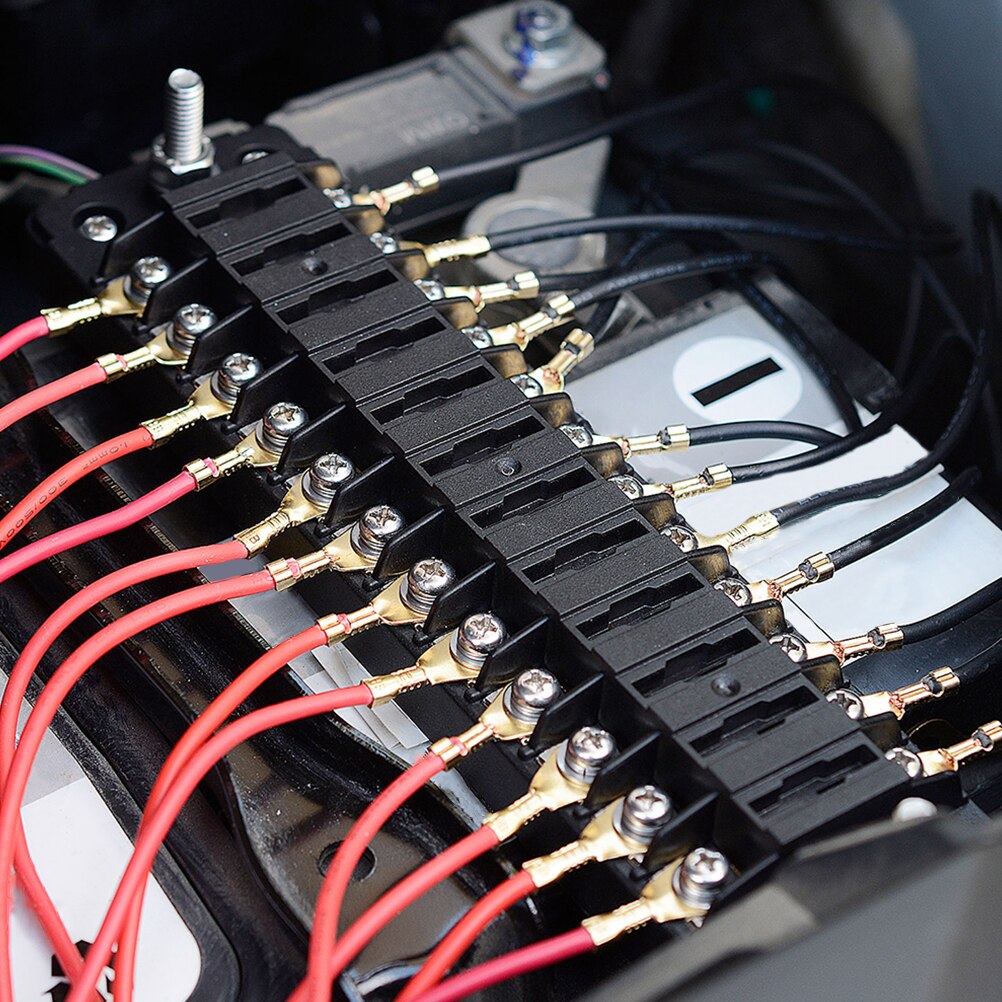 1 Set Fuse Box Auto Fuse Holder Box Fuse Block Box Holder Car Circuit Fuse Box Waterproof Fuse Box For Car Vehicle Marine