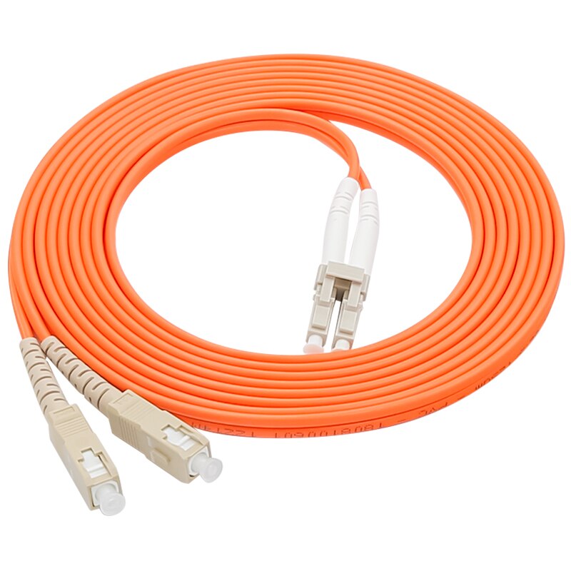 Fiber Optic Kabel LC UPC zu SC UPC Multimode-duplex-glasfaser Patchkabel 3,0mm 1m,3m,5m,10m,15m... Faser Optische Schalter Kabel