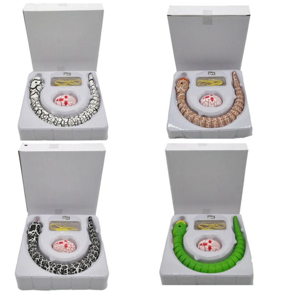 Rc Dier Speelgoed Kids Afstandsbediening Slang Ratelslang Speelgoed Kind Plastic Truc Angstaanjagende Mischief Speelgoed Top