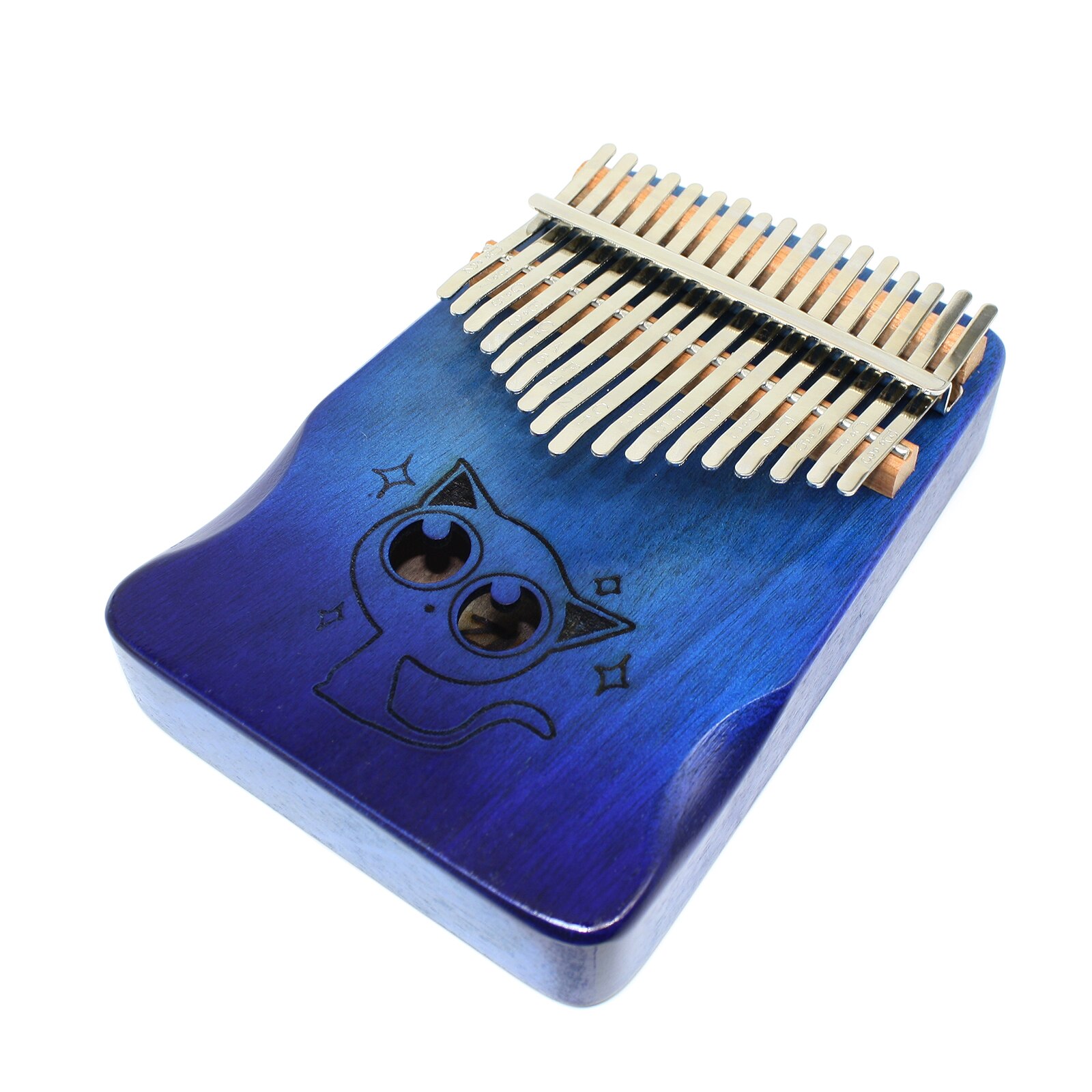 Kalimba 17 key Thumb Piano Wood Mahogany Mbira Body Musical Instruments Africa Kalimba Piano with Accessories