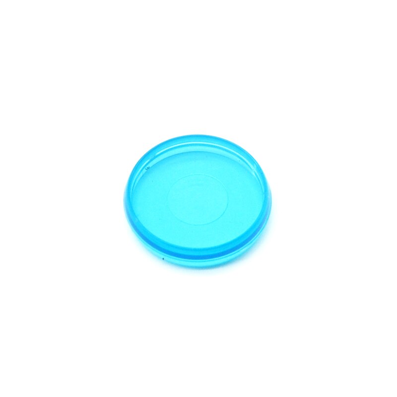 50pcs Fajas 24mm Discbound Planner Notebook Binder Discbound Notebook Binding Discs Binders Plastic Rings Mushroom Disc Binding: blue