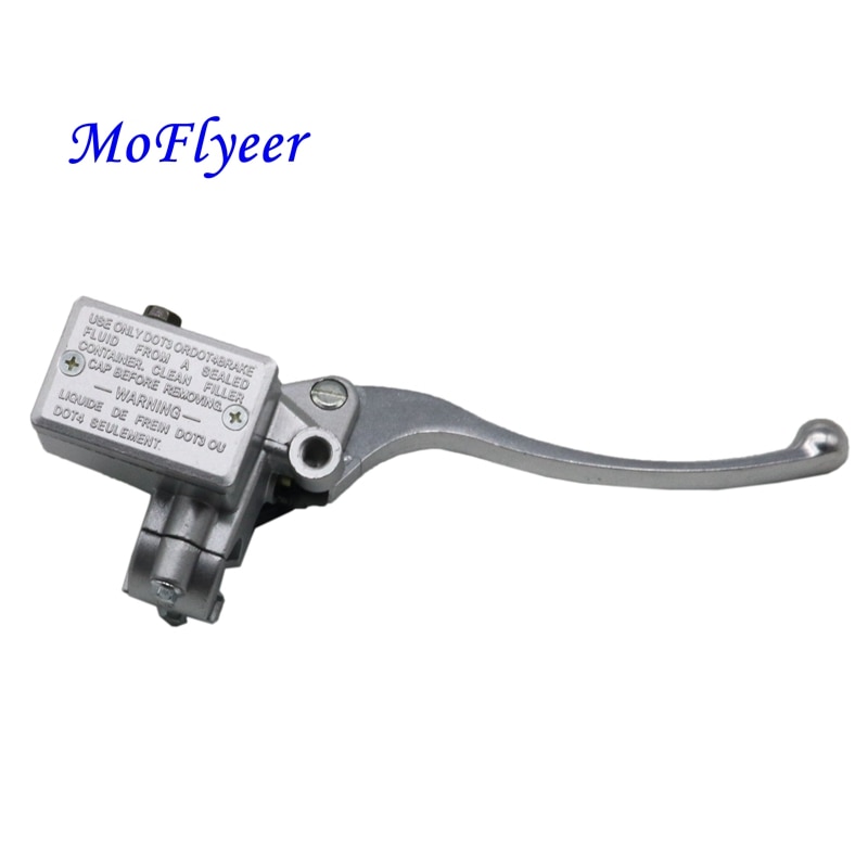 MoFlyeer Black Universal 7/8" 22mm Motorcycle Front Brake Clutch Master Cylinder Hydraulic Pump Lever For Honda Yamaha Suzuki Ka