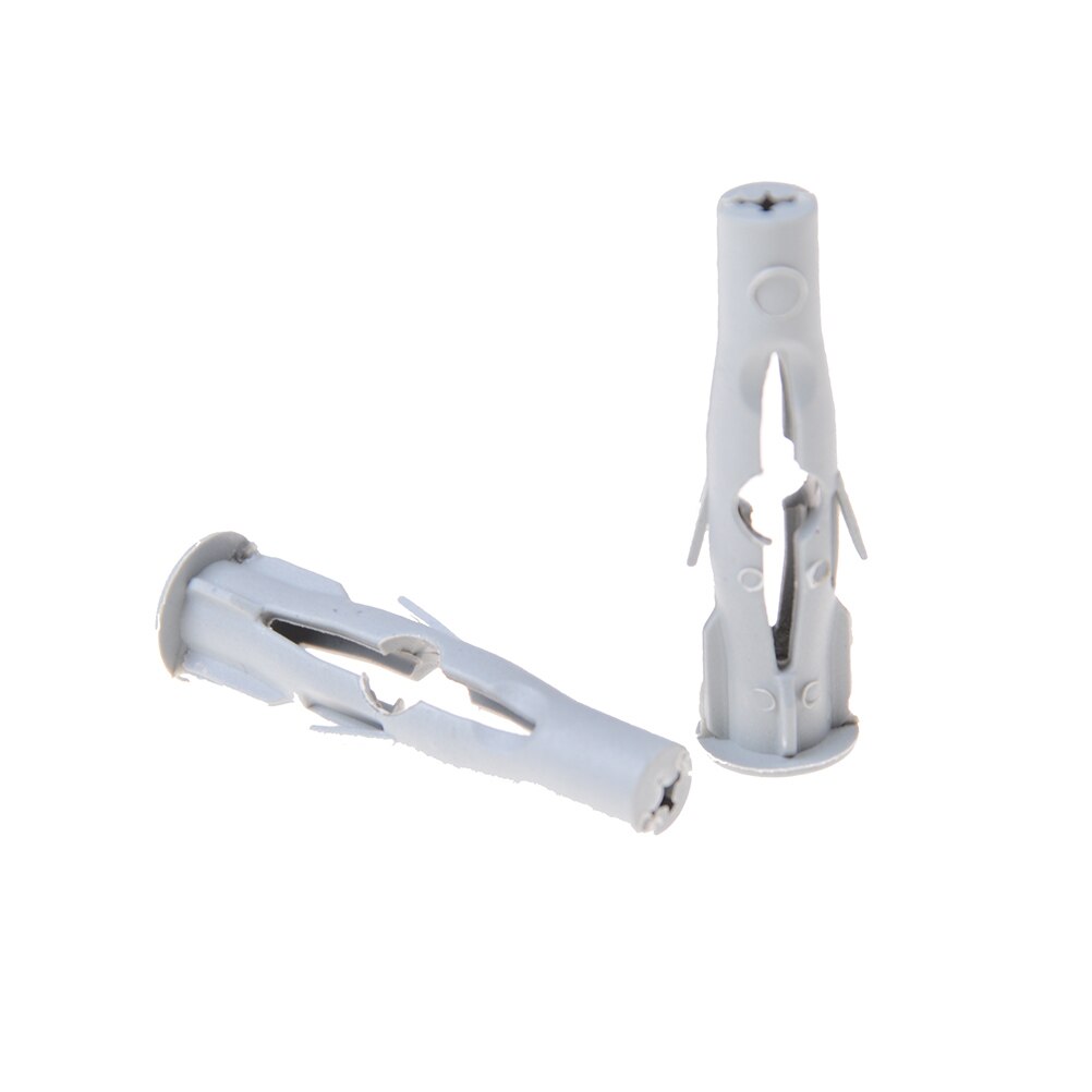 50 Stuks Nylon Gipsplaat Gipsplaten Muur Plug Voor Raam Deur Frame Beton Schroeven M6x35