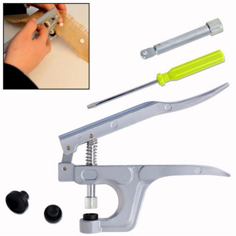 Fastener Snap Pliers Resin Plastic Fastener Clamping Pin Button Press Tools Resin Plastic Pressure Buttons Props