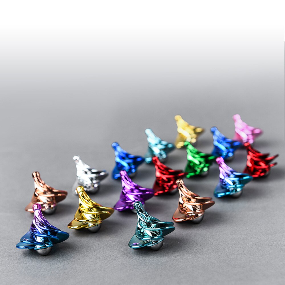 Children Desktop Box Toys Air Aerodynamic Wind Blown Silent Fingertip Flying Toy Fidget Spinner