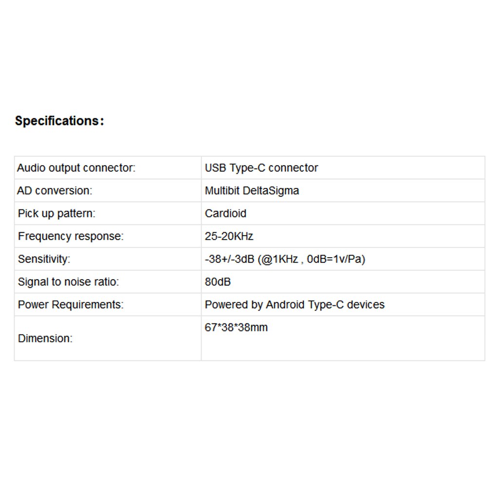 BOYA durch-DM100 MIC Digital Stereo Telefon Mikrofon Kondensator Android Rekord Mikrofon Typ-C Hafen für Aufnahme Interview USB