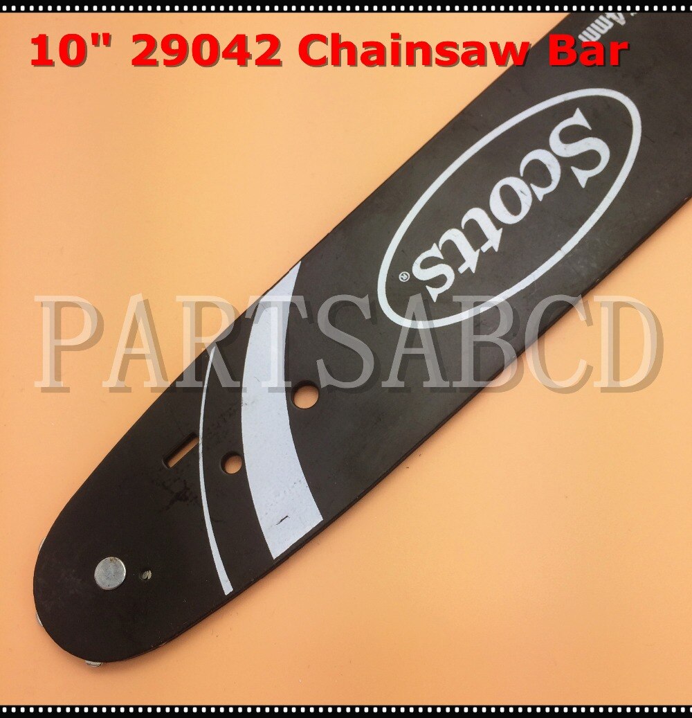 10 Inch Replacement Chainsaw Bar 10" 29042 Chainsaw Bar