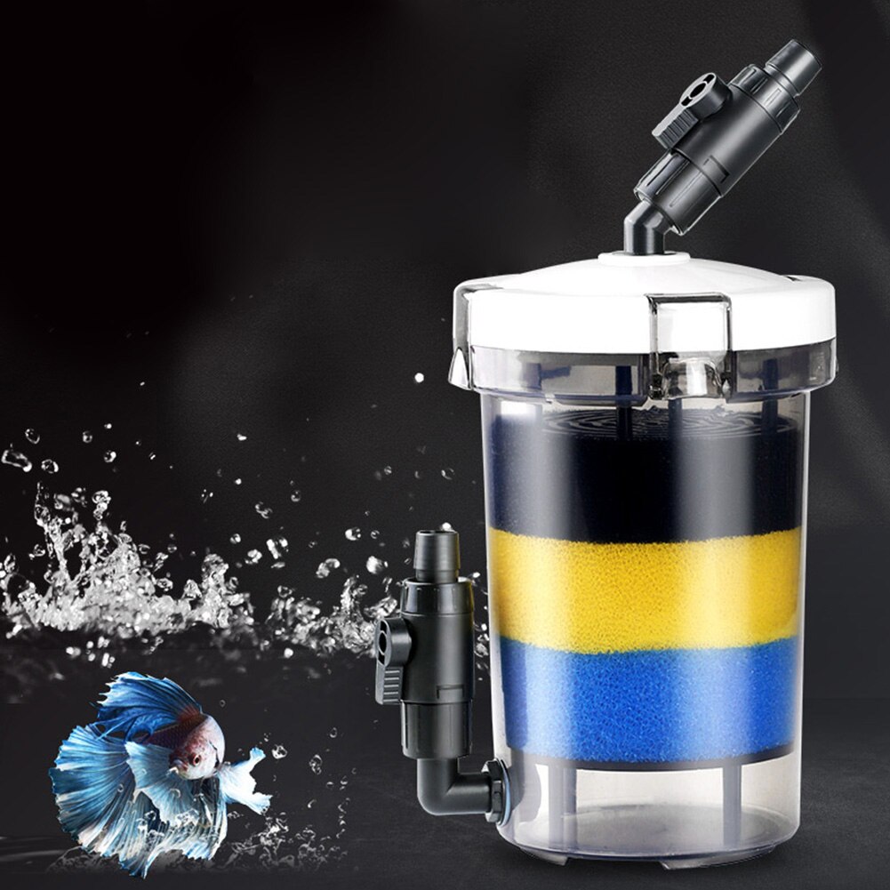 Fish Tank External Filter Booster Aquarium Filter Ultra-quiet External Aquarium Filter External Switch Canister Filter Fish Tank