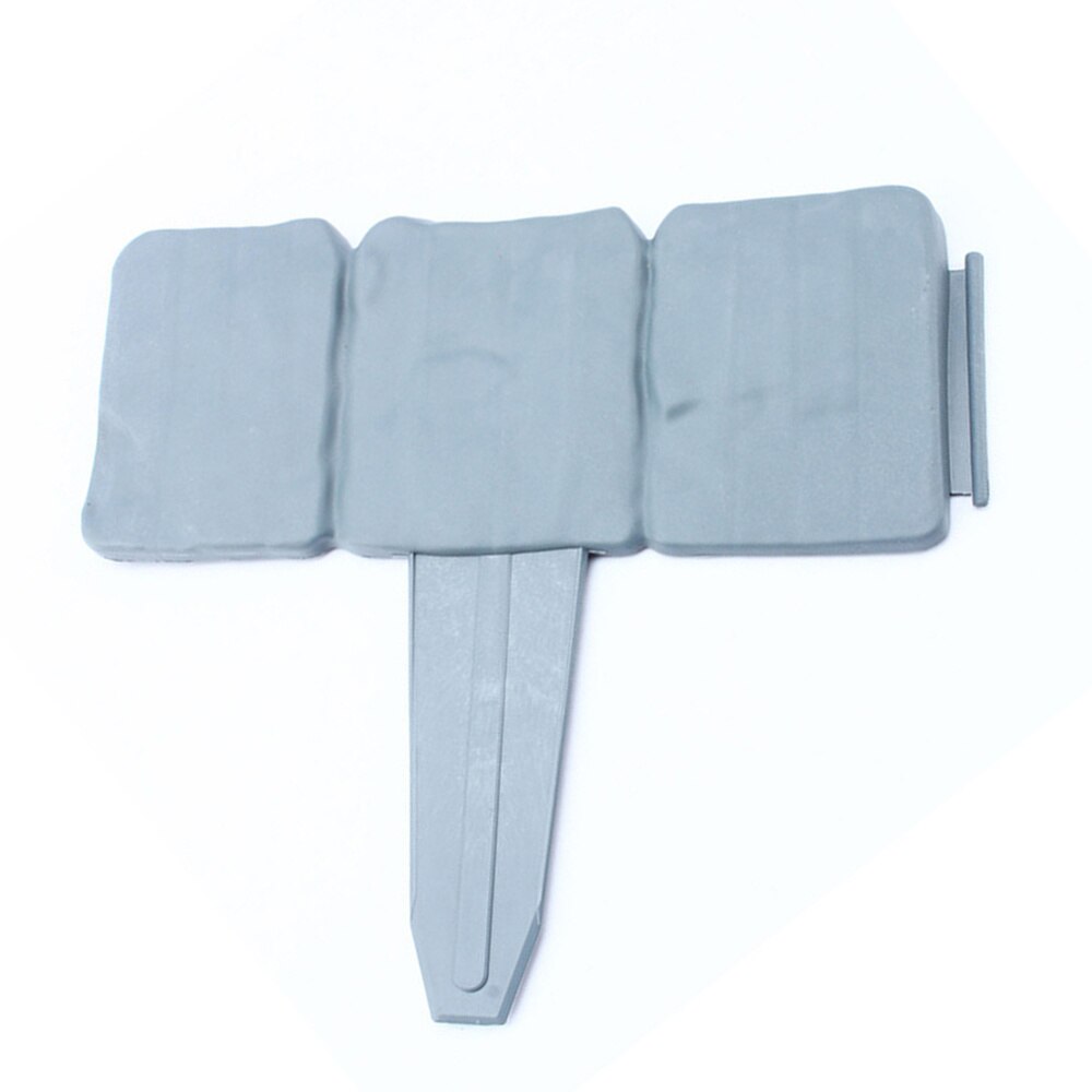 10PCS Stone Effect Cobbled Garden Fence Lawn Edging Plant Border DIY Home Lawn Border Edge Lawn Palisade