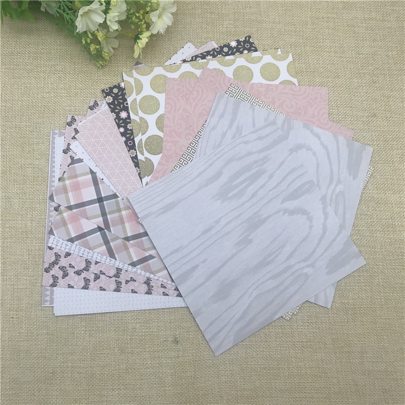 24 sheet 6"X6" Butterfly the flower patterned paper Scrapbooking paper pack handmade craft paper craft Background pad