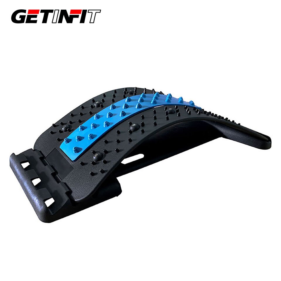 Getinfit Zurück Stretch Ausrüstung Massager Massageador Magie Bahre Fitness Lenden Unterstützung Entspannung Wirbelsäule Schmerzen Relief: B-01
