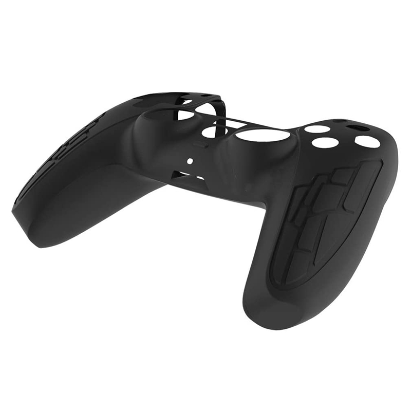 For  ps5 gamepads:  ps5 silicone protective cases, non-slip silicone sleeves,  ps5 accessories, thickened rocker caps
