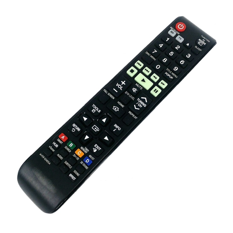 AH59-02405A télécommandé pour système de cinéma maison Samsung HTE6750WXY HTE4500 HTE4530 HTE5530 HTE5550W