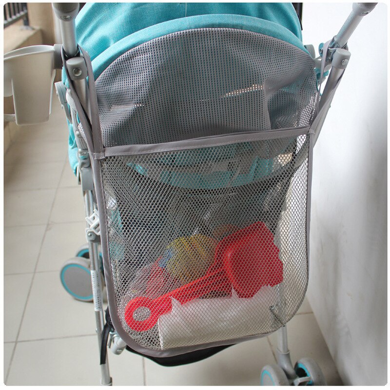 Praktische Baby Wagen Haufen Netz Tasche Kleinkind Kinderwagen Gittergewebe Flasche Windel Lagerung Organizer Tasche Halfter