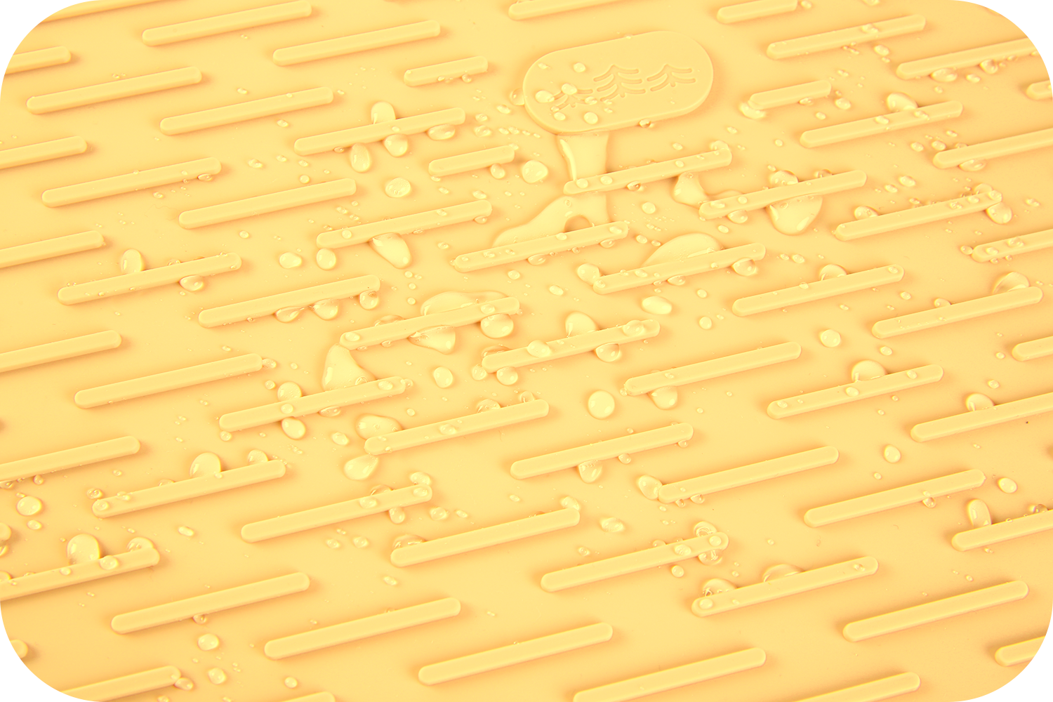 Siliconen Droogmat Schotel Kom Cup Antislip Anti Pad Onderzetter Pannenlap Mat Lepelsteun Aftappen Coaster Aanrecht Placema: S / green