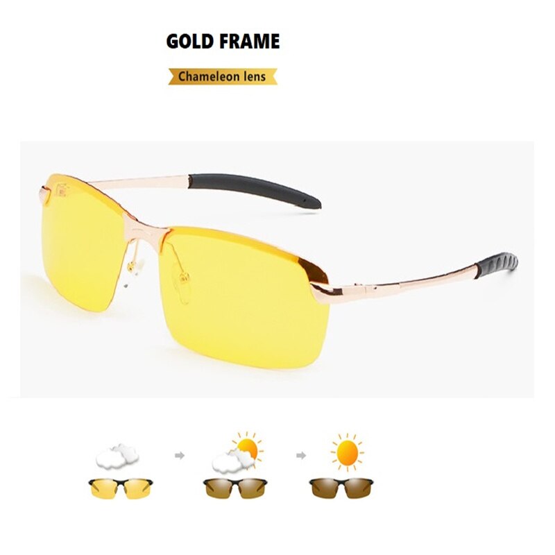 Driving Glasses Polarized night Driving Sunglasses Men Women Anti-glare Night Driver Goggles gafas Enhanced Light Glasses
