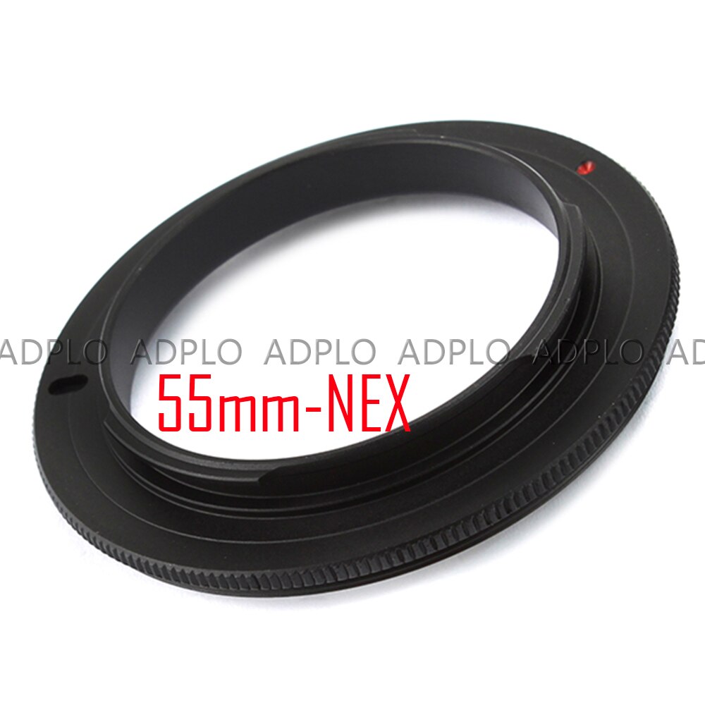 Pixco 49mm 52mm 55mm 58mm Lens Macro Reverse Adapter Ring For Sony E Mount NEX Camera