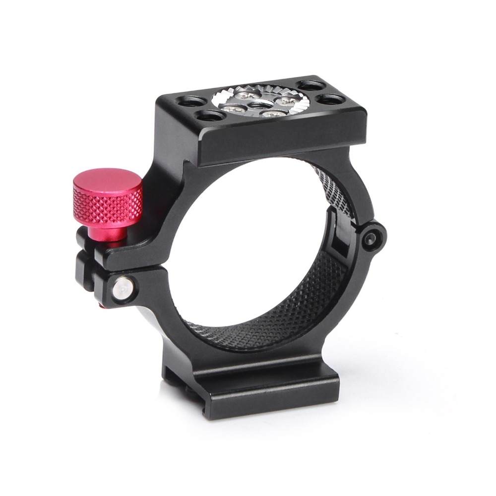 Eachshot 4- ring-blitzschuhadapterring für zhiyun smooth 4,, zubehör für zhiyun smooth 4, anwendbar auf rode gimbal-mikrofone