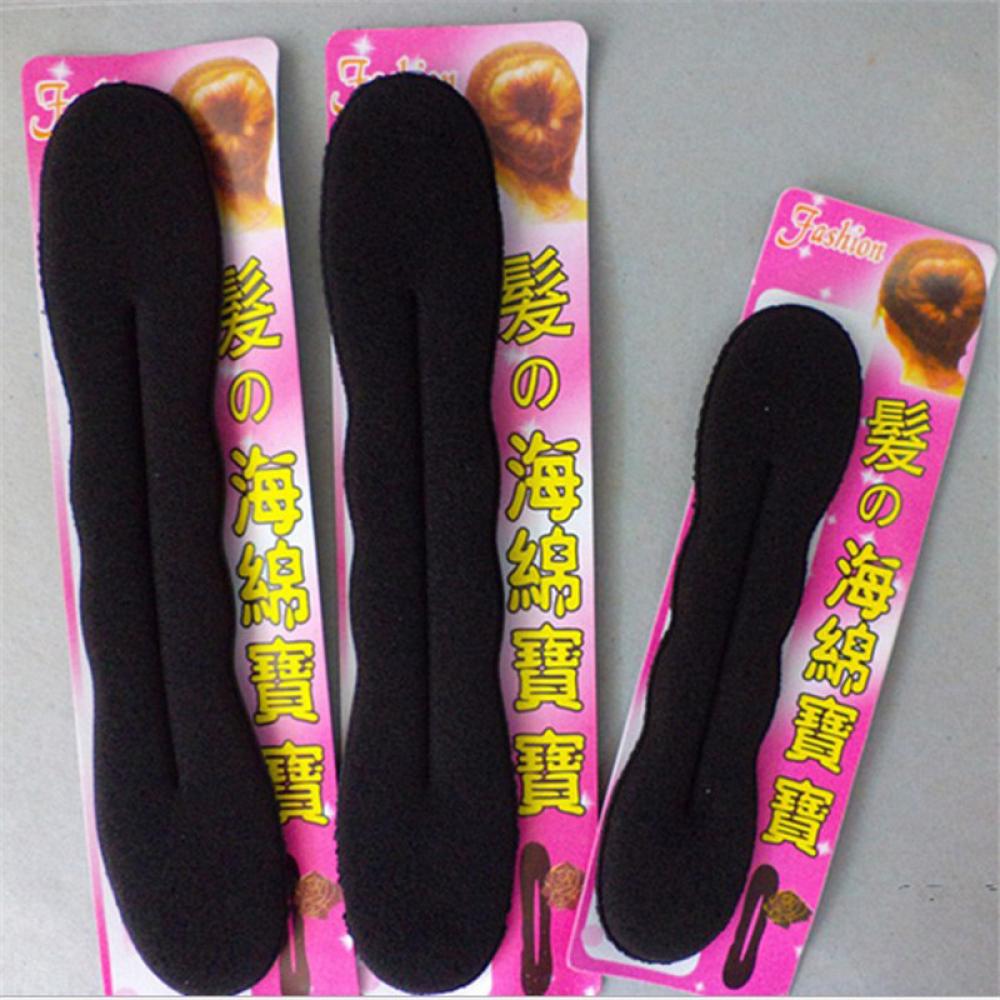 Hair Accessories DIY Magic Sponge Hair Band Elastic Hair Styling Bun Maker Twist Curler Tool Hair Styling Tools