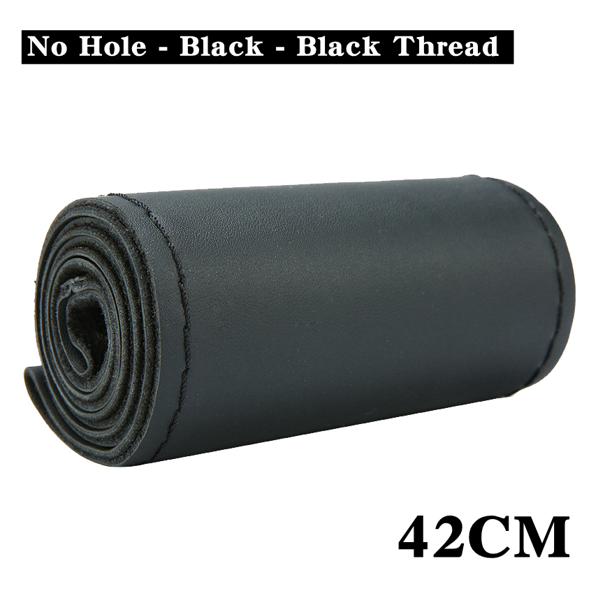 DIY Extra Large Car Steering Wheel Braid Cover 42CM 45CM 47CM 50CM Microfiber Leather Soft Non-slip Auto Interior Accessories: Yellow