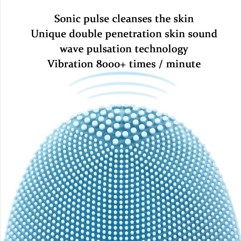 Xiaomi Sonic Facial Clean Brush Mini Electric Massage Washing Machine Waterproof Silicone Deeply Face Cleaner skin Care Tools