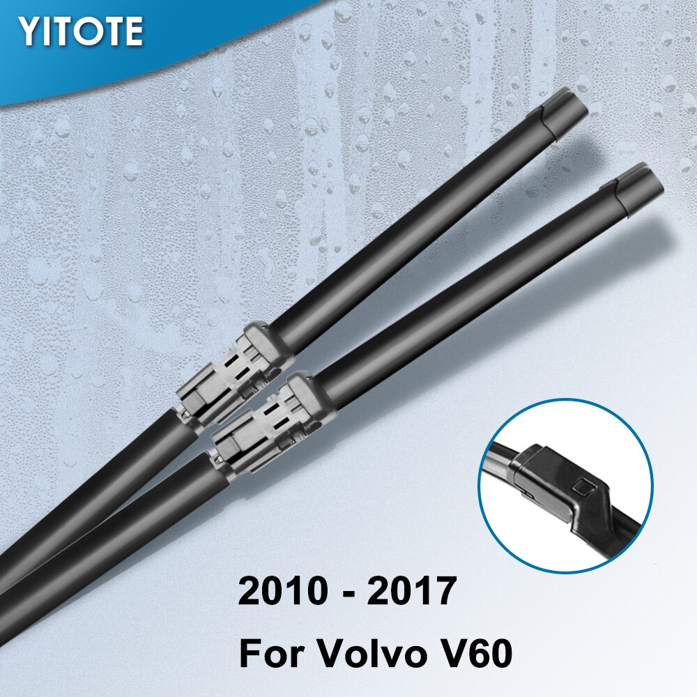 Yitote Ruitenwissers Voor Volvo V60 Fit Drukknop Armen