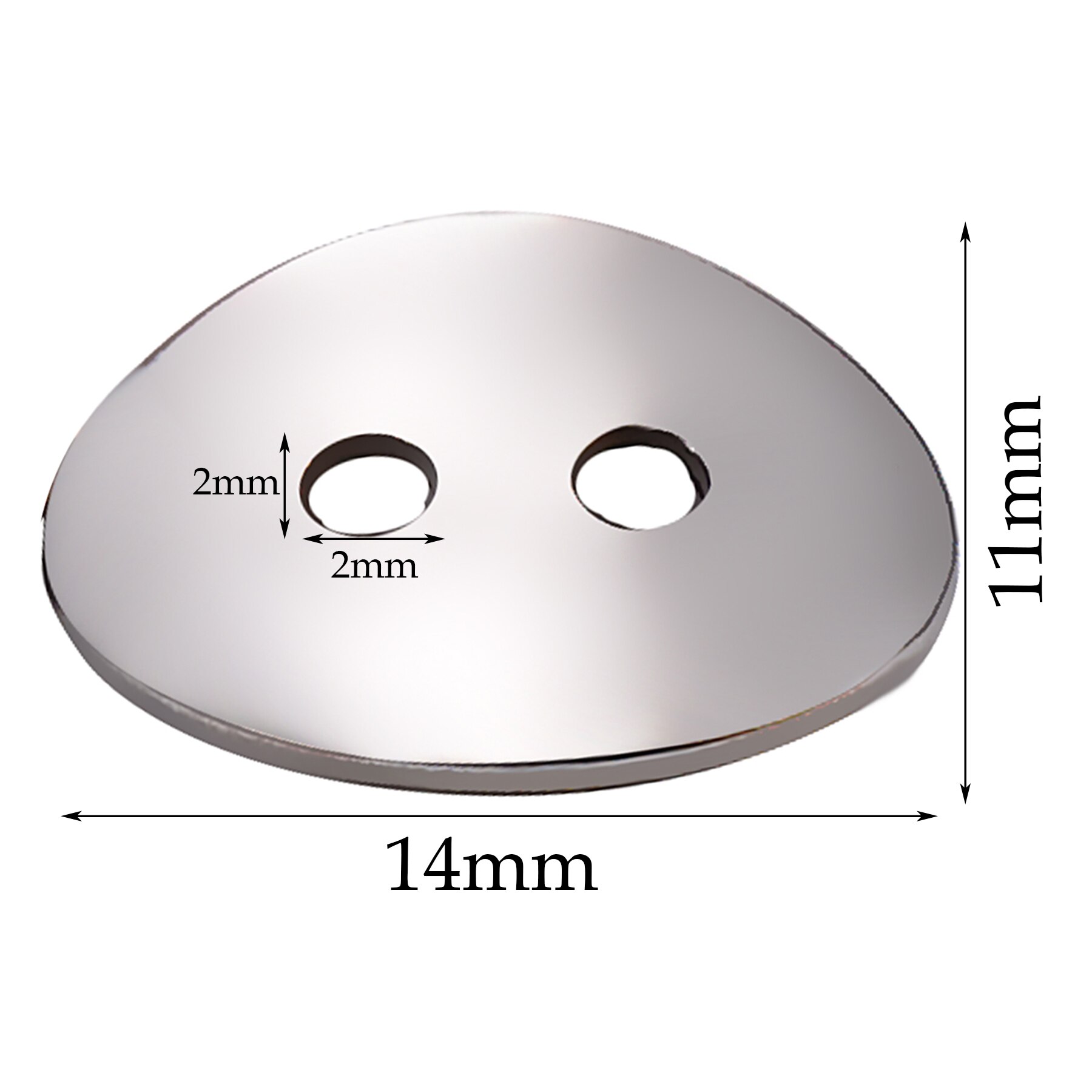 Fecho de aço inoxidável, 25 peças, conectores para pulseira, colar, pulseira, branco, marcação em branco, para fazer joias