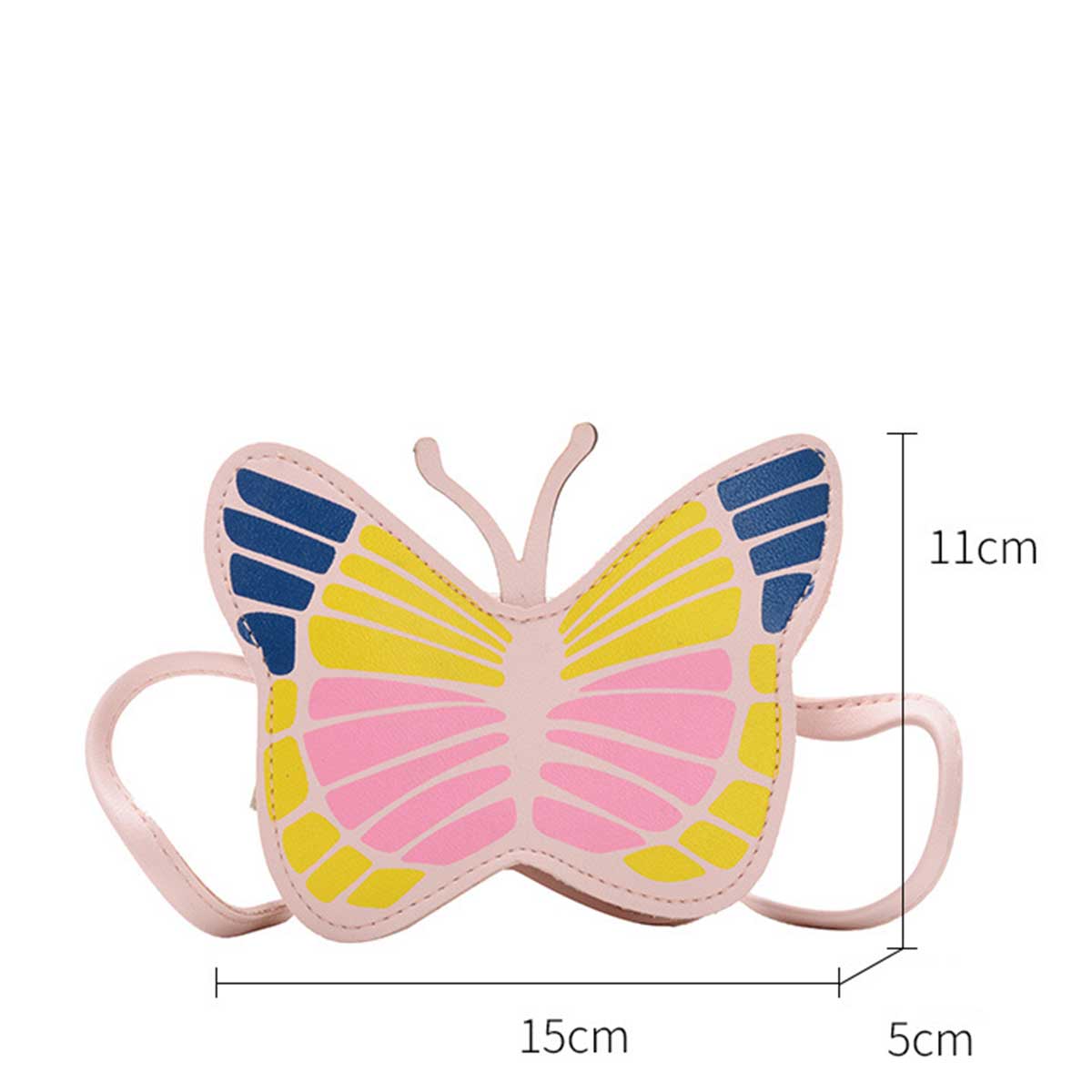 Nowy produkt motyl mały dziewczynka posłaniec torba Słodki motyl w kształcie mały posłaniec portfel moda torebka