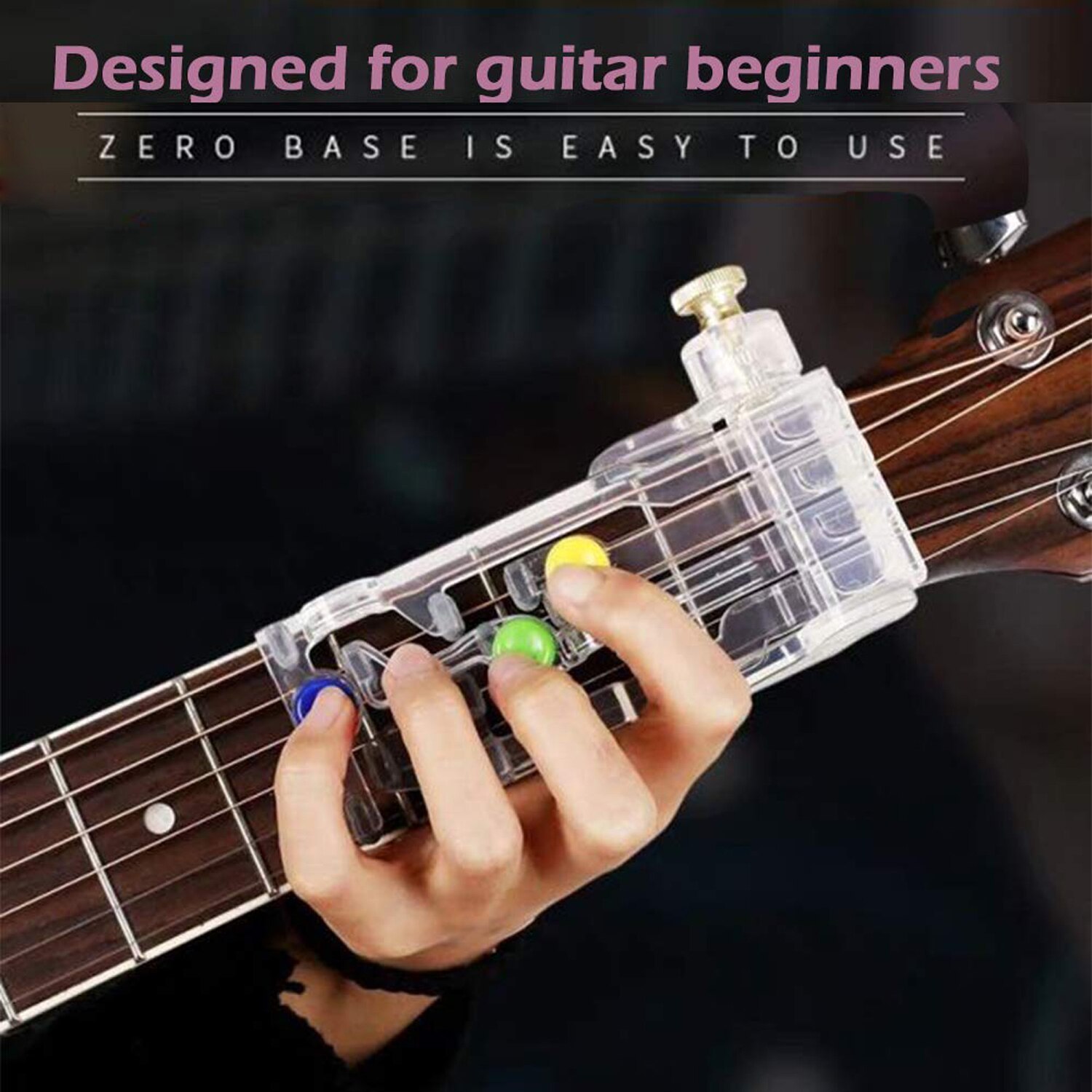 Portable Chord Trainer Pocket Guitar Practice Tools LCD Musical Instrument Practice Chords Tools For Guitar Accessories Parts: Guitar Trainer