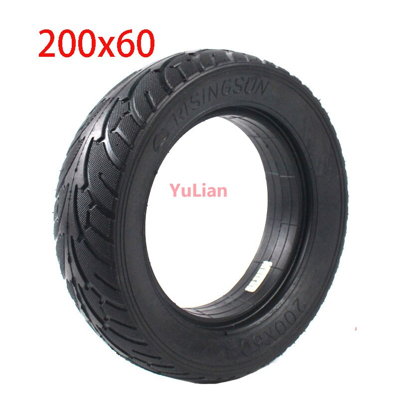 8 inch pneumatic tire 200x60 electric scooter solid tire explosion-proof tire hollow stab-proof tire 200*60