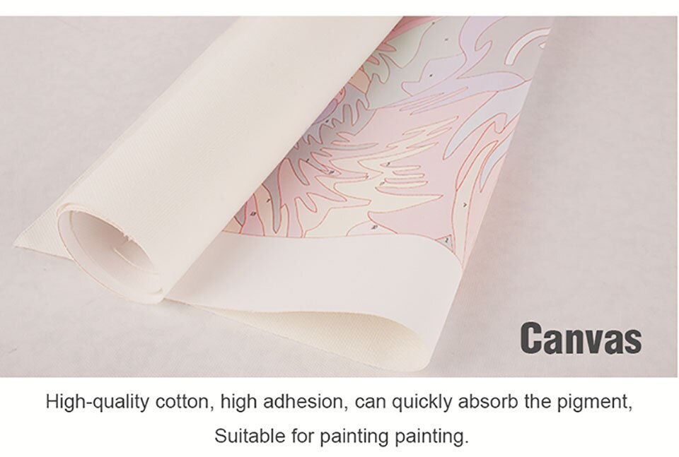 painting by numbers art paint by number Diy European sunset sailing landscape painting background wall hand-painted filling de