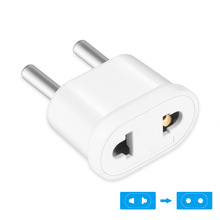 Power Adapter Eu Plug Adapters Ac Power Adapter Travel Hoogwaardige Stroom Socket Converter Muur Draagbare Duurzaam Lichtgewicht