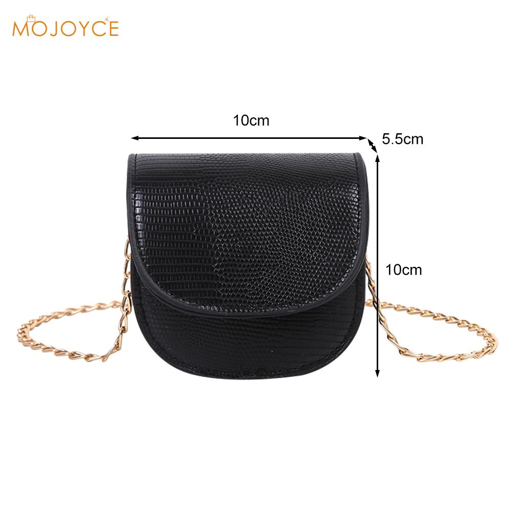 Bolso bandolera Vintage informal de cuero para mujer, Bolso pequeño de hombro con solapa, cadena pura, bolso de mensajero