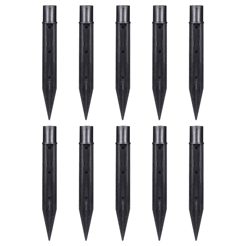 Mobestech 10pcs Ground Spike Lawn Lamp Ground Plug Corrosion Resistant Landscape Lighting Ground Spike: Default Title