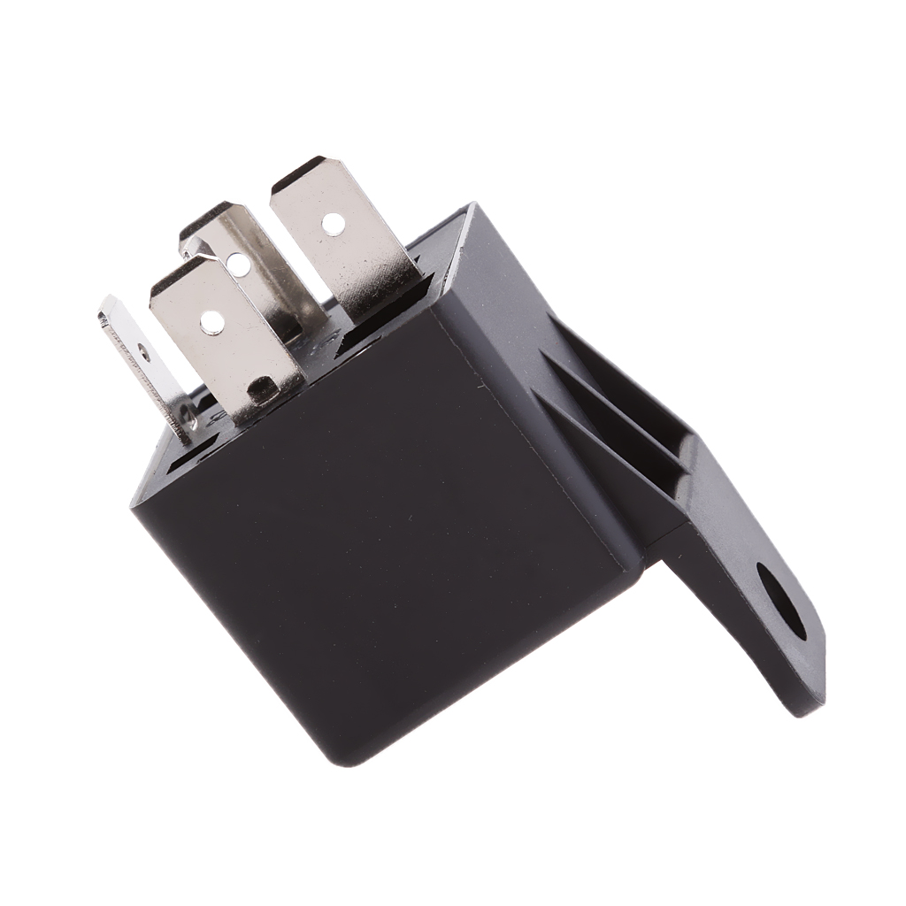 12V 40A 5-Pin SPDT Contacts Automotive Changeover Relay With Bracket