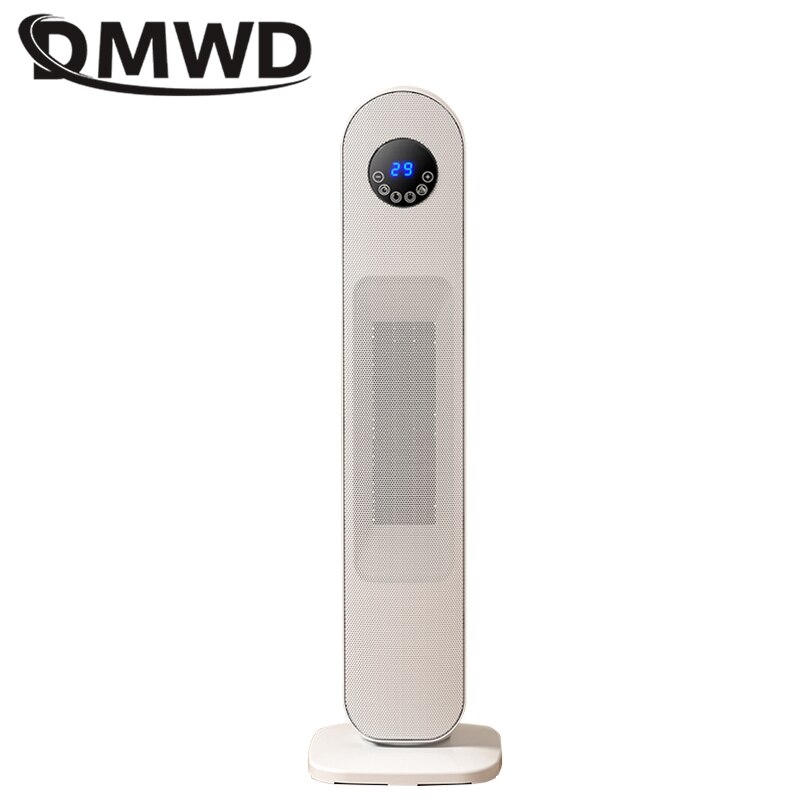DMWD Household Heater Vertical Warmer Energy-saving Electric Office Blower Quick Heating Power Off For Bedroom Bathroom 220V