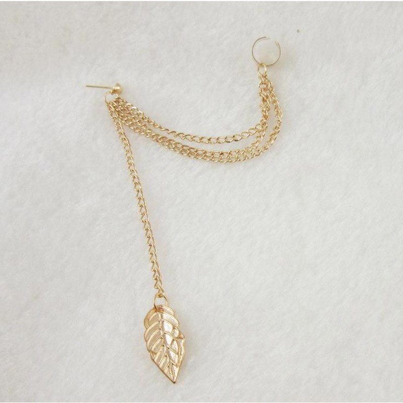 Humorcat Trendy Jacken Ohrringe Für Frauen Mädchen Blatt Pedant Ohrring