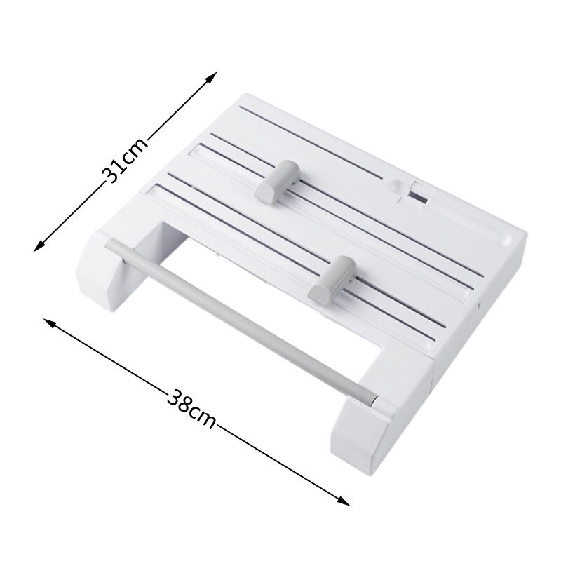 1PC Zauberstab Papier Handtuch Gestell Gewebe Film Konservierungsmittel Halfter wickeln Zinn Folie Spender Speicher Organizer Für Küche Schlecht: D1