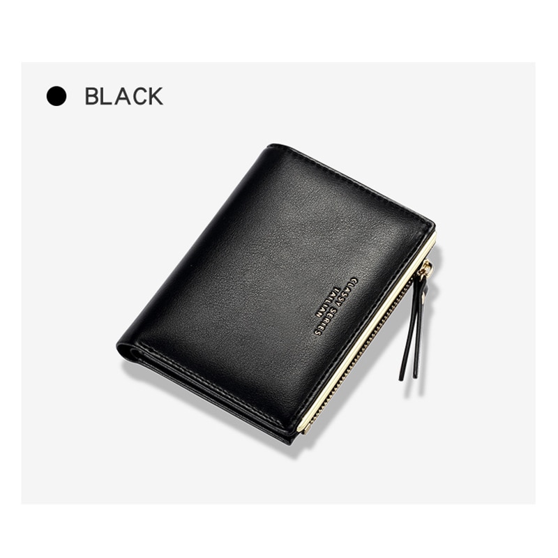 Portafoglio donna in pelle cerniera Hasp Mini stile grande capacità moda femminile borsa portamonete porta carte portamonete slot multi-card