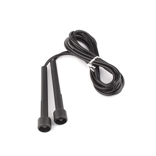 Cardio Sports vitesse à sauter corde Gym entraînement exercice Crossfit réglable corde à sauter Fitness musculation exercice équipement: Noir