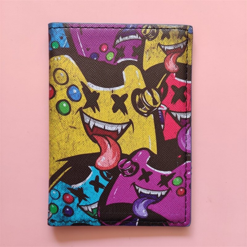 Men's Passport Cover Travel Passport Ticket Holder Cover on the Passport Case Passport Pouch