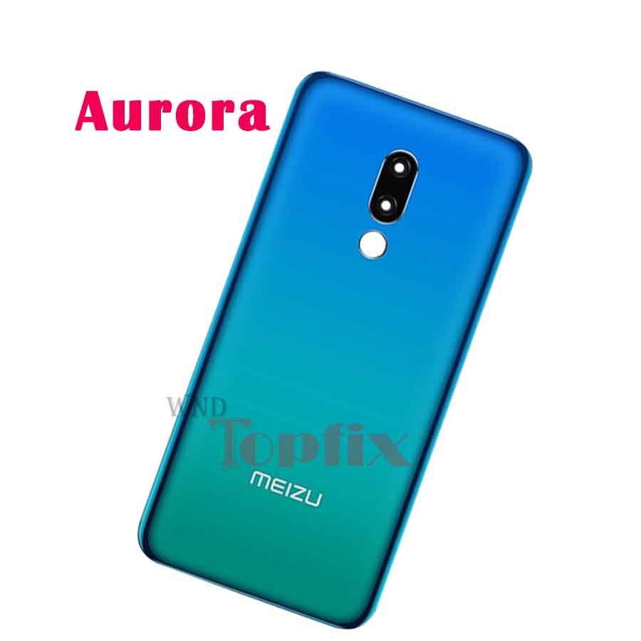 Do meizu 16 16th Case tylna szyba tylna klapka zamiennik meizu 16 plus pokrywa baterii z naklejką samoprzylepna 16x tylna okładka