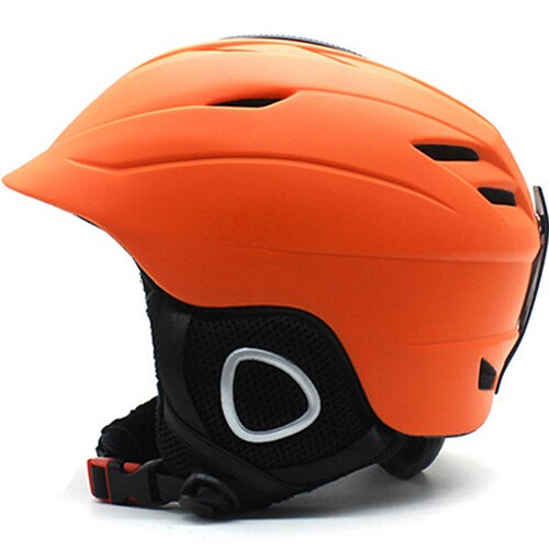 Man/Vrouw Ski Helm Snowboard Snelle Motor Helm Masker Winter Sneeuw Skateboard Sneeuwscooter Fiets Rijden Sport Veiligheid: Oranje / M