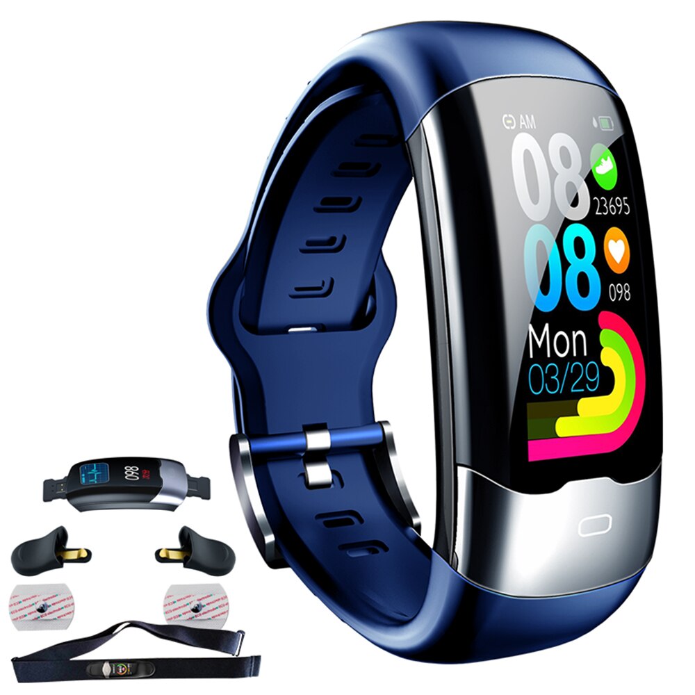 IP67 Waterdicht Smart Horloge Fitness Tracker Smart Armband Hartslag Bloeddruk Zuurstof Monitor Calorie Counter Sport Horloge